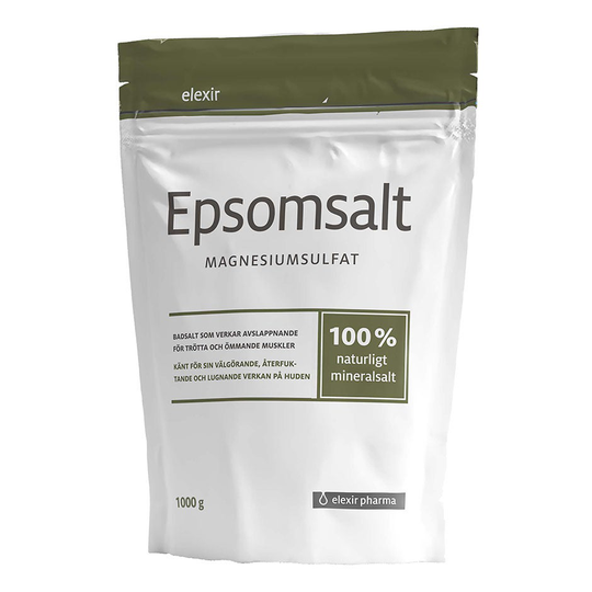 Epsomsalt, Elexir Pharma Kosttillskott