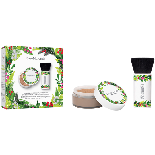 bareMinerals Original Foundation and Brush Duo Set Light