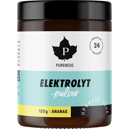 Elektrolytpulver - Ananas, 120 g Pureness Kosttillskott & Vitaminer