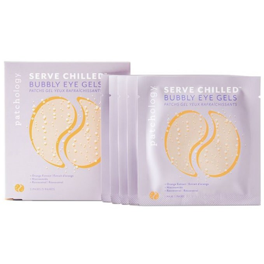 Patchology Serve Chilled Bubbly Eye Gels - 5 Pairs/Box 68 ml