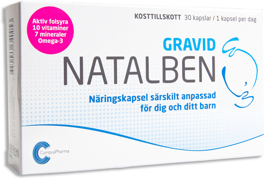 Natalben Gravid kapslar 30 st