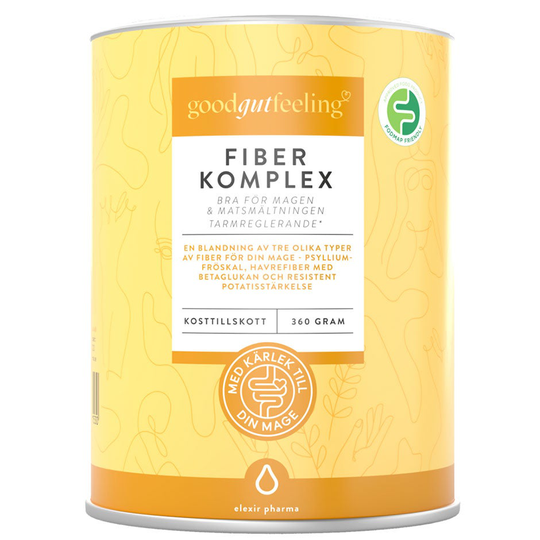 Good Gut Feeling Fiber Komplex, 360 g Elexir Pharma Kosttillskott & Vitaminer