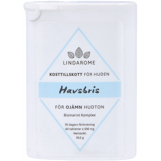 Lindarome Havsbris Kosttillskott Tone correcting & balancing 60 st
