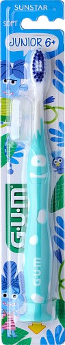 GUM Junior Tandborste Monster 2 st