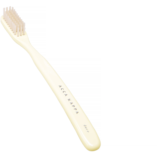 Acca Kappa Tooth Brush Vintage Soft Nylon Bristles White