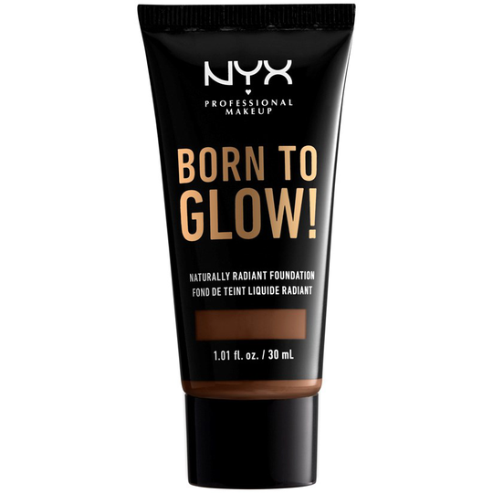 NYX PROFESSIONAL MAKEUP Born To Glow Naturally Radiant Foundation Deep