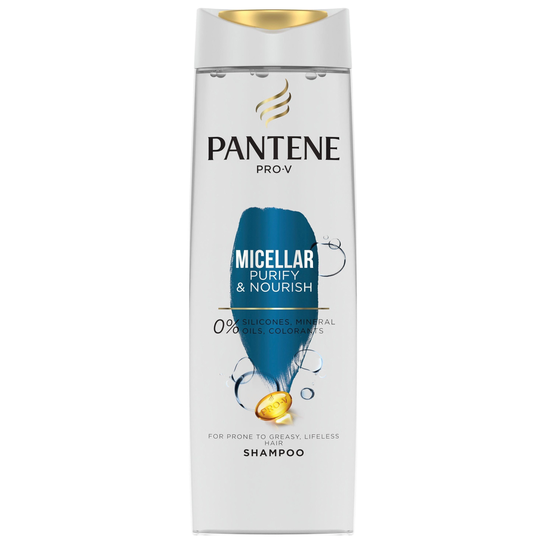 Pantene Shampoo Micellar Water 250 ml