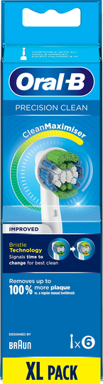 Oral-B Precision Clean borsthuvud 6 st