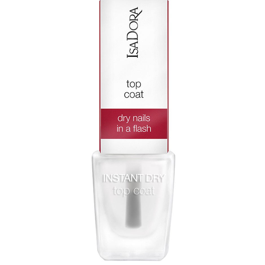Instant Dry Quick-Drying Top Coat, 6 ml IsaDora Överlack