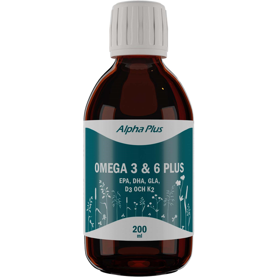Alpha Plus Omega 3 & 6 Plus 200 ml