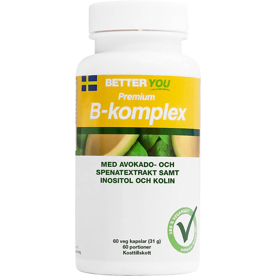 Premium B-komplex, Better You Kosttillskott & Vitaminer