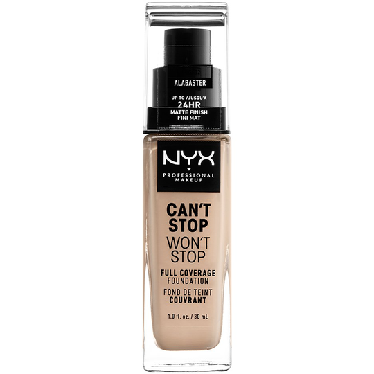 NYX PROFESSIONAL MAKEUP Can't Stop Won't Stop Foundation Alabaster