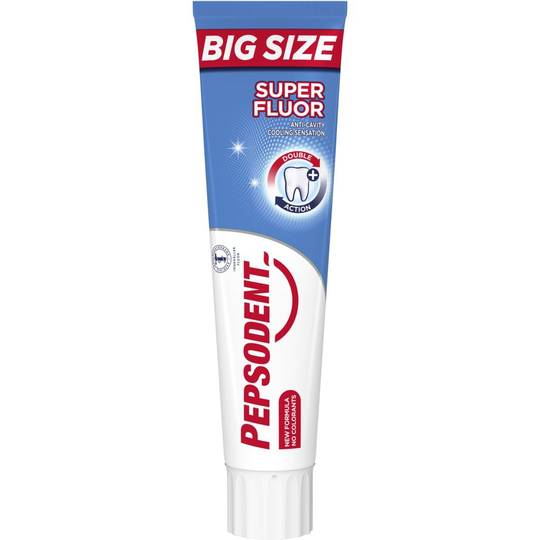 Pepsodent Super Fluor Big Size Tandkräm 125 ml