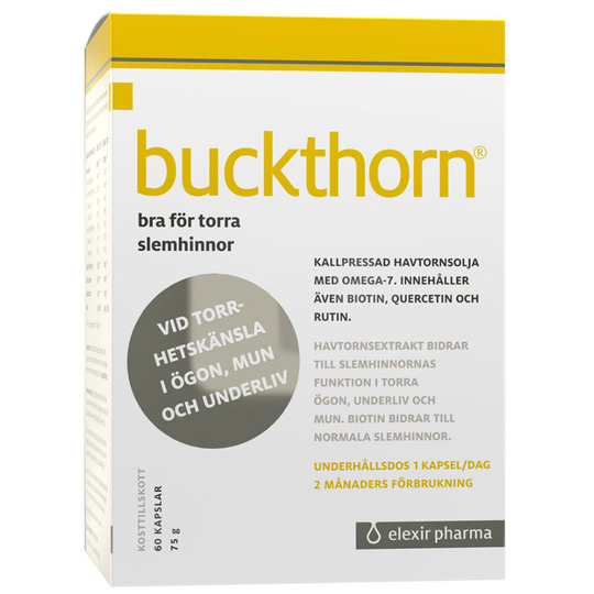 Buckthorn, Elexir Pharma Kosttillskott