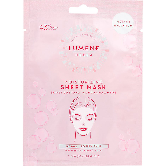 HELLÄ Moisturizing Sheet Mask, Lumene Sheet Masks