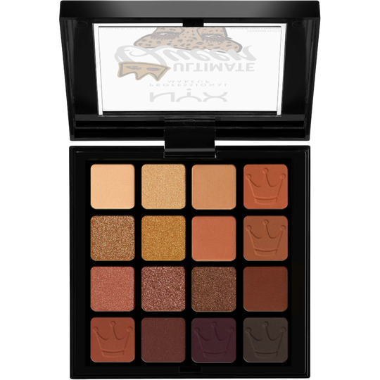 NYX PROFESSIONAL MAKEUP Ultimate Queen Collection Shadow Palette 16 pa