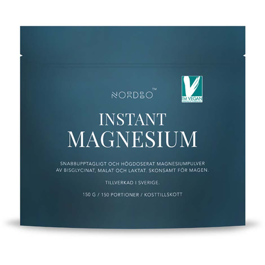 Instant Magnesium, 150 g NORDBO Kosttillskott