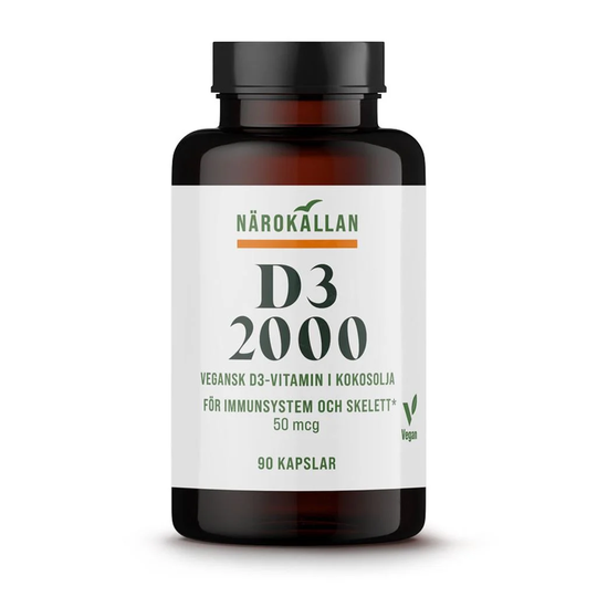 Närokällan D3-vitamin 2000 IE 90 kapslar