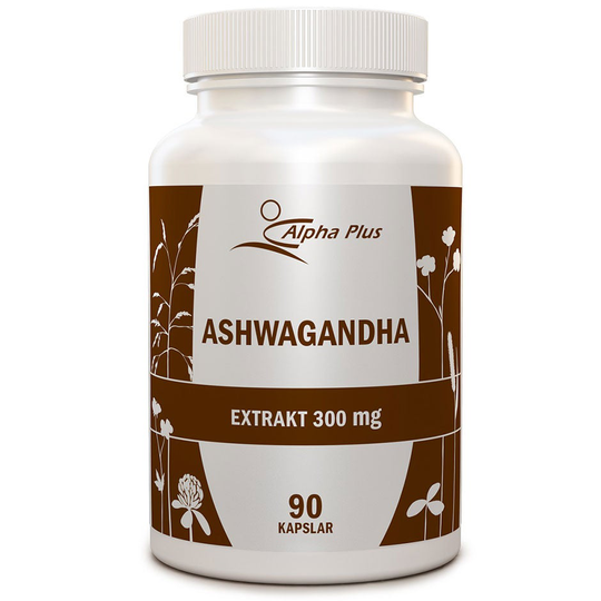 Ashwagandha, Alpha Plus Kosttillskott