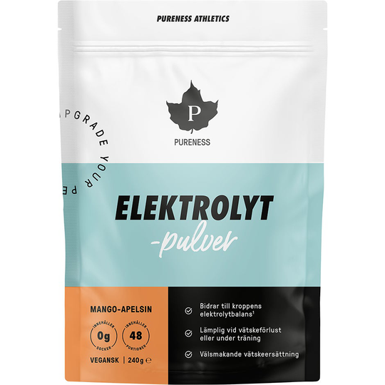 Elektrolytpulver Mango & Apelsin, 240 g Pureness Kosttillskott