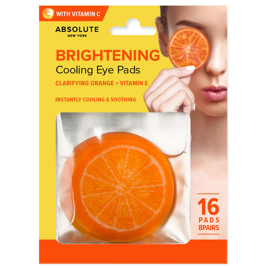 Brightening Eye Pad Orange 16pcs, 16 pcs Absolute New York Ögonkräm