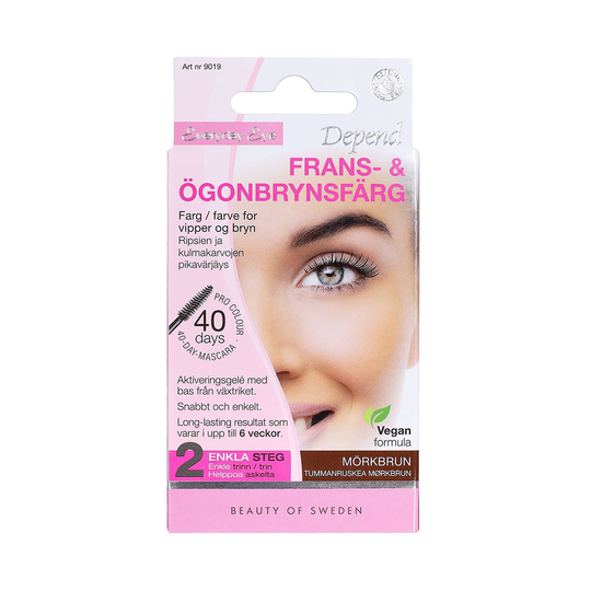 Depend Everyday Eye Frans & Ögonbrynsfärg Mörkbrun