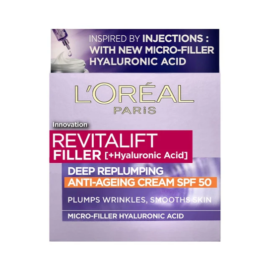 Revitalift Filler [+Hyaluronsyra] Repluming Daycream SPF50