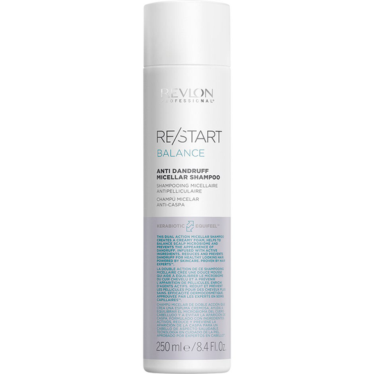 Restart Balance Anti-Dandruff Micellar Shampoo, 250 ml Revlon Professional Shampoo