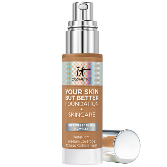 IT Cosmetics Your Skin But Better Foundation + Skincare Tan Warm 43