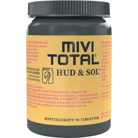 Hud & sol, Mivitotal Kosttillskott & Vitaminer