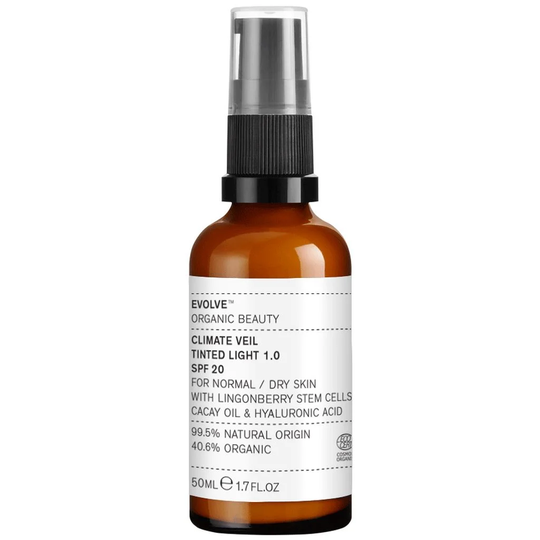 Evolve Organic Beauty Climate Veil Tinted Light 1.0 SPF20 50 ml