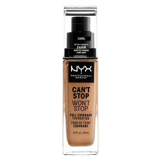 NYX Professional Makeup Cant Stop Wont Stop Foundation 12.5 Camel