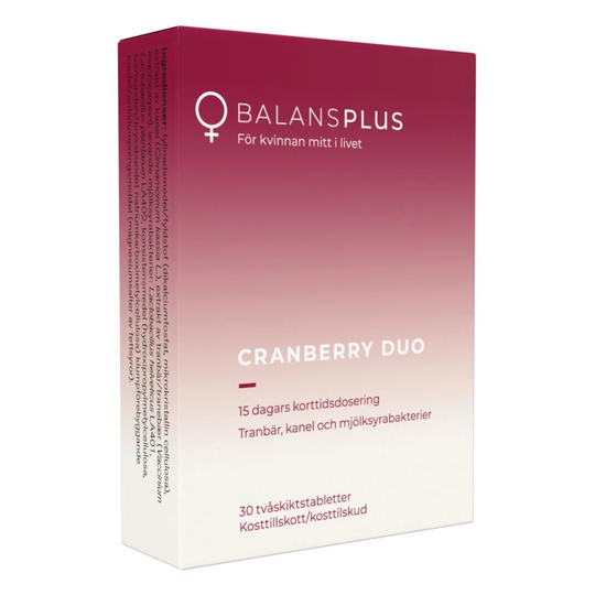 Balans Plus Cranberry Duo 30 tabletter