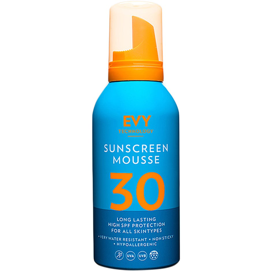 Sunscreen Mousse Face & Body SPF 30, 100 ml EVY Technology Solskydd & Solkräm