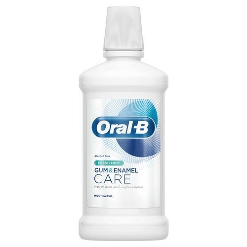 Oral B Gum & Enamel Care Fresh Mint Mouthwash 500 ml