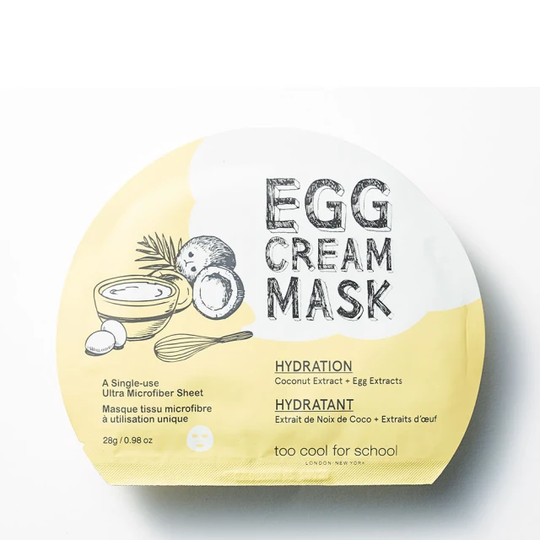 Egg Cream Hydration Facial Mask