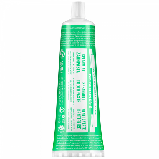 Dr. Bronner's Toothpaste - Spearmint (140 g)