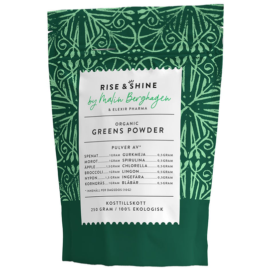 Rise & Shine By Malin Berghagen, 250 g Elexir Pharma Kosttillskott