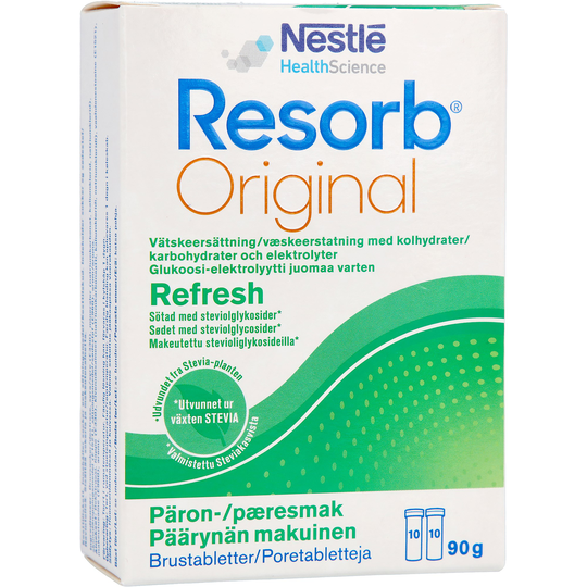 Resorb Original Päron Brustablett 90 g