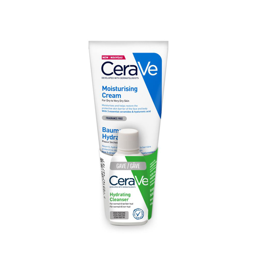 CeraVe Moisturising Cream 177 ml + Hydrating Cleanser 20 ml