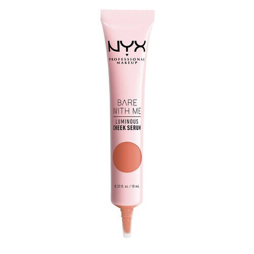 NYX PROFESSIONAL MAKEUP Bare With Me Shroombiotic Cheek Serum Peach Br