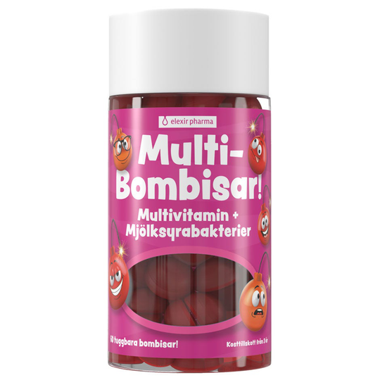 Multi-Bombisar, Elexir Pharma Kosttillskott