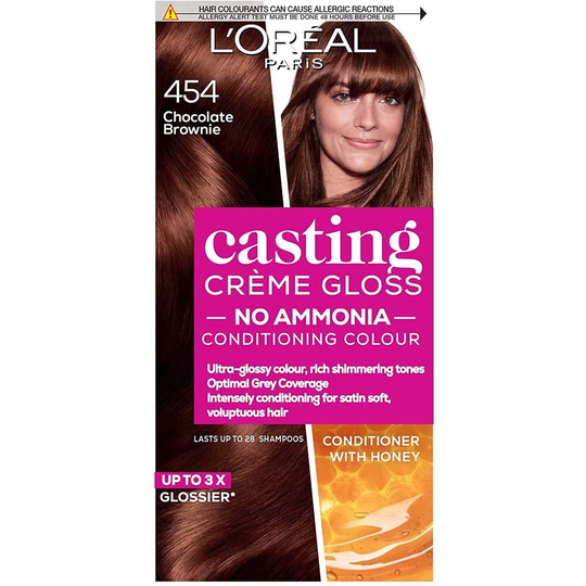 L'Oréal Paris Casting Crème Gloss 454 Brun Mahognykoppar, L'Oréal Paris Hårfärg