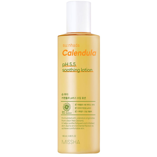 Su:nhada Calendula pH 5.5 Soothing Lotion, 145 ml MISSHA Dagkräm