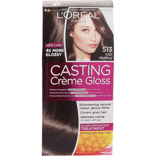 L'Oréal Paris Casting Crème Gloss 513 Ljus Gyllene Askbrun, L'Oréal Paris Hårfärg