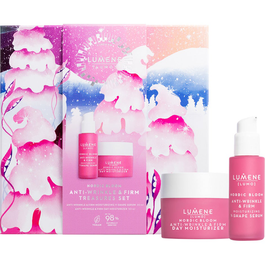 Nordic Bloom Anti-Wrinkle & Firm Treasures Set, Lumene Set / Boxar