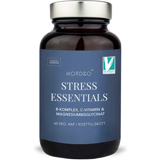 Stress Essentials, 60 kap NORDBO Kosttillskott & Vitaminer