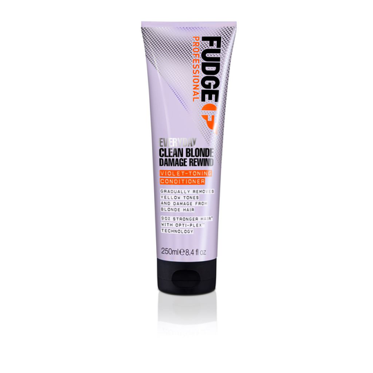 FUDGE Everyday Clean Blonde Damage Rewind Violet Toning Conditioner 250 ml