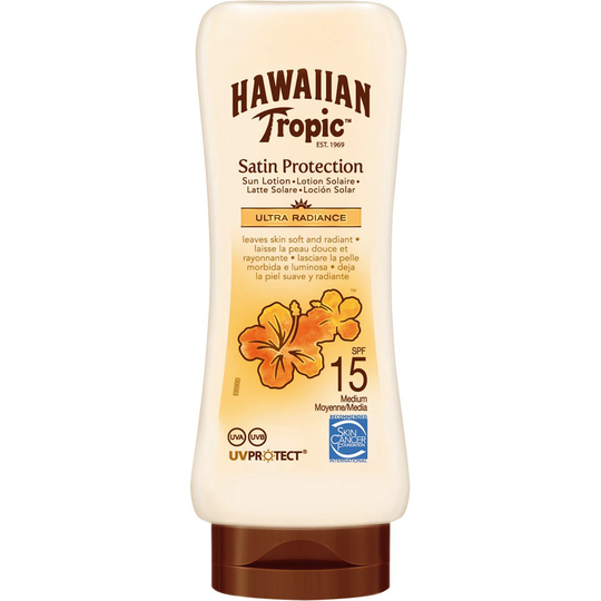 Hawaiian Tropic Satin Protection Lotion SPF 15, 180 ml Hawaiian Tropic Solskydd Kropp