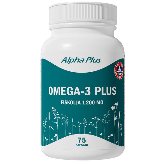 Omega 3 Plus, Alpha Plus Kosttillskott & Vitaminer